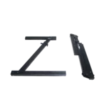 ProX Z style keyboard stand dimensional diagram showing height width and depth measurements
