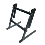 ProX Z style portable stand for full size electric piano keyboard with adjustable height mechanism detail view