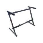 ProX Z style keyboard stand dimensional diagram showing width depth and height measurements