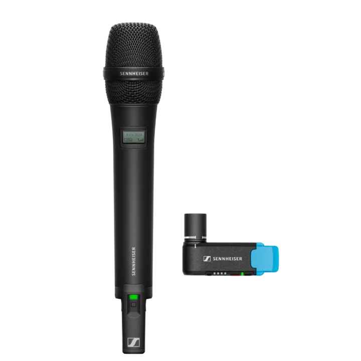 Sennheiser AVX-835 SET wireless handheld microphone system with bodypack transmitter and receiver