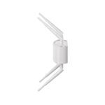 Sennheiser AWM 4 antenna wall mount showing mounting bracket and connector detail