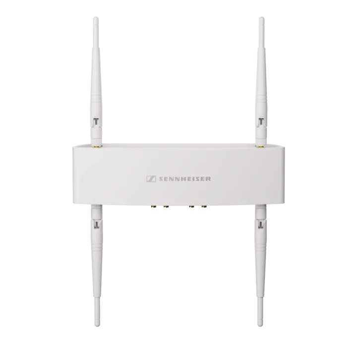 Sennheiser AWM 4 antenna wall mount for SpeechLine wireless systems, front-facing product view