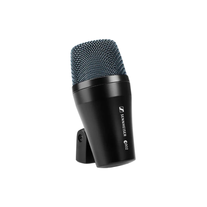 Sennheiser e 902 cardioid dynamic instrument microphone with black finish and mesh grille