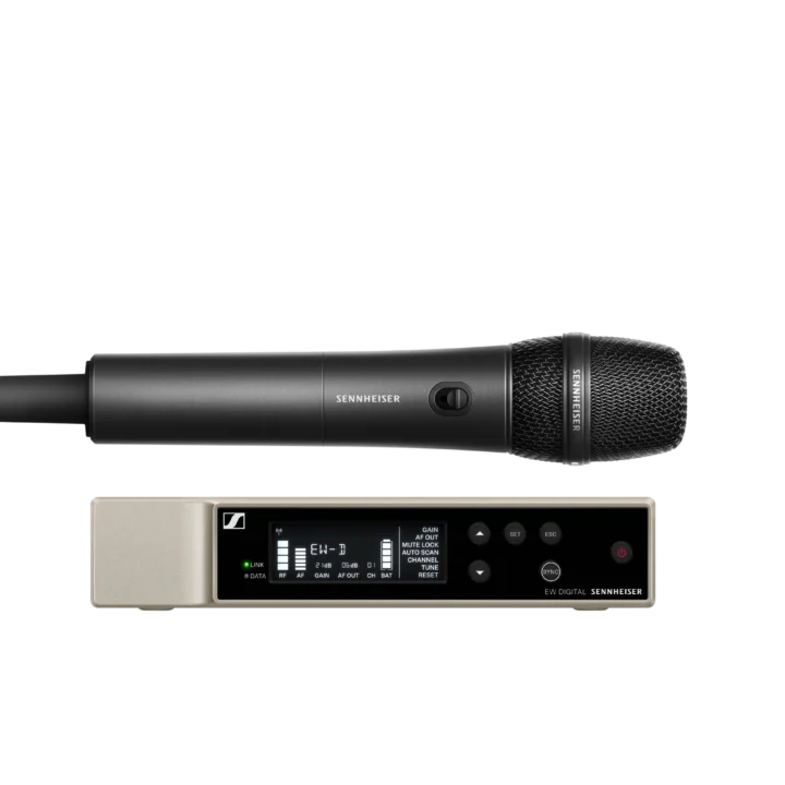 Sennheiser EW-D 835-S digital wireless vocal microphone set with handheld transmitter and receiver