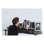 Sennheiser EW-D AB active antenna booster with RF amplification and frequency response indicators