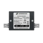 Sennheiser EW-D AB active antenna booster with front-facing connectors and status indicators