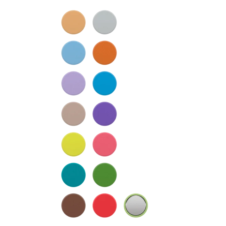 Sennheiser EW-D EM color coding set with multiple colored identification bands for wireless microphone systems