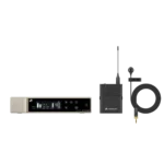 Sennheiser EW-D ME4 digital wireless lavalier microphone set with receiver and transmitter