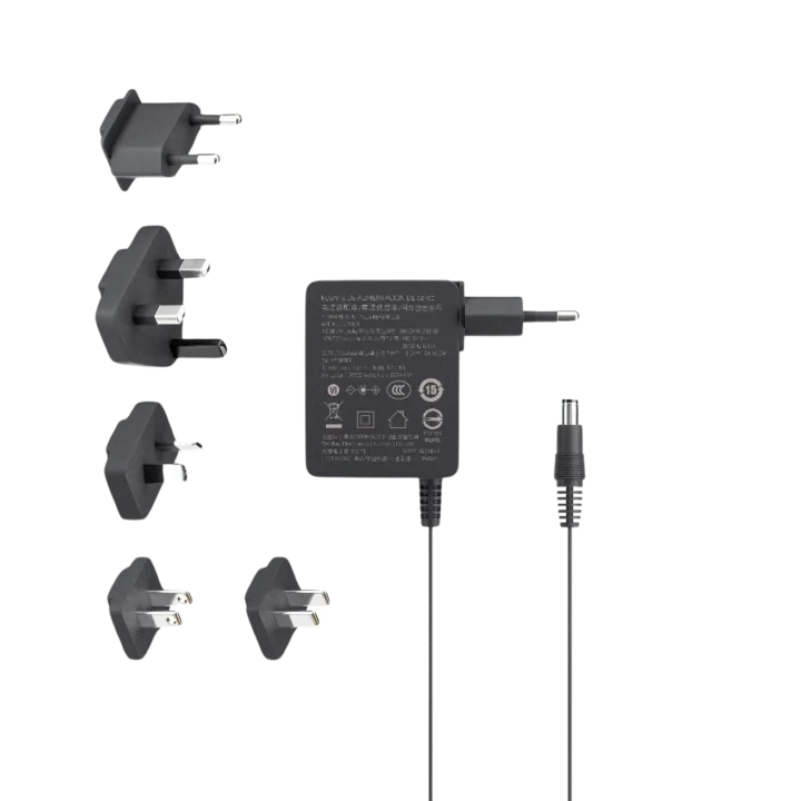 Sennheiser EW-D wireless power supply unit with input and output connectors