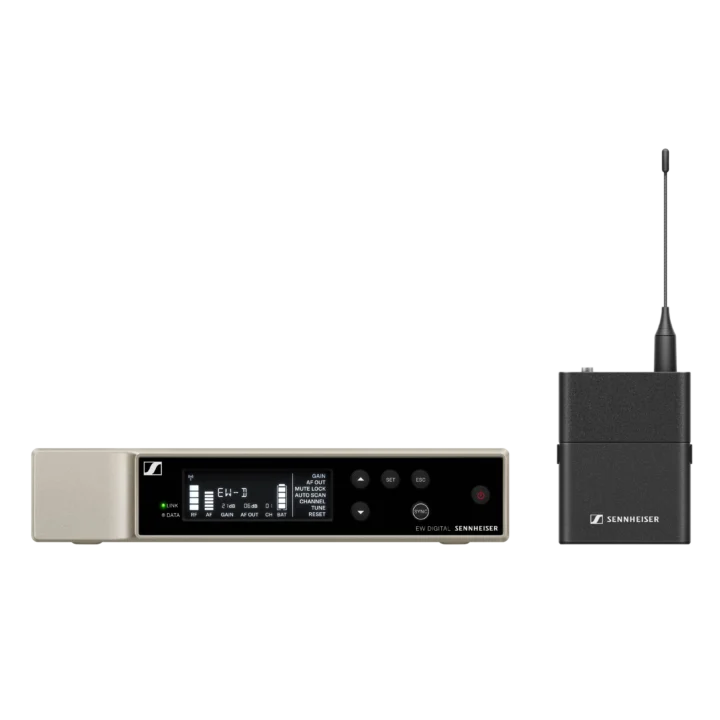 Sennheiser EW-D SK Base Set Q1-6 digital wireless microphone system with bodypack transmitter and receiver