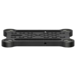 Sennheiser EW-DP mounting plate showing attachment points and installation hardware detail