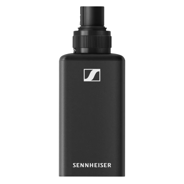 Sennheiser EW-DP SKP Q1-6 digital plug-on transmitter with LCD display and controls