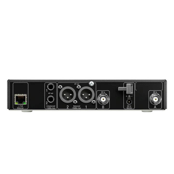 Sennheiser EW-DX EM 2 two-channel digital wireless receiver with dual LCD displays and control interface