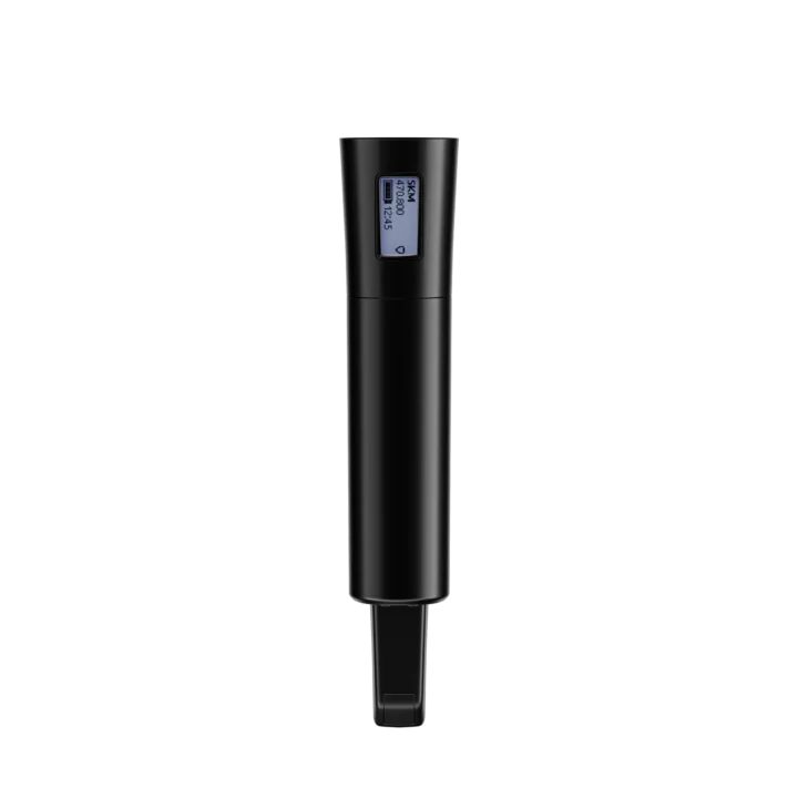 Sennheiser EW-DX SKM R1-9 digital handheld wireless microphone transmitter shown from side angle
