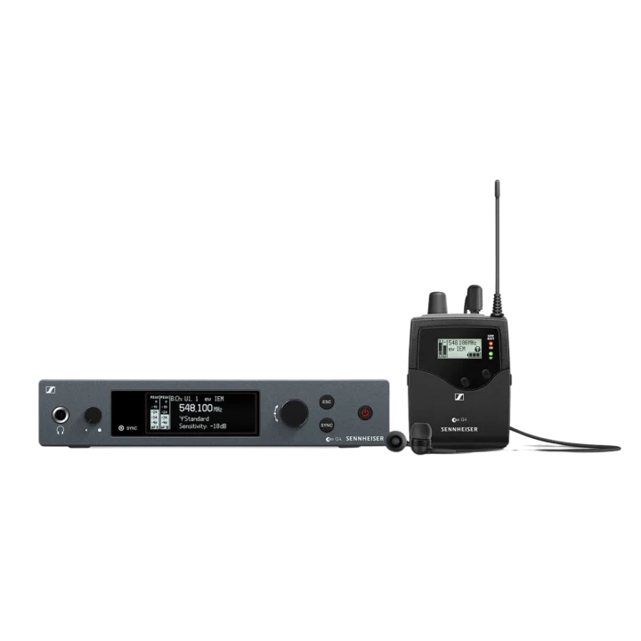 Sennheiser EW IEM G4-G wireless in-ear monitor system with bodypack transmitter and earpieces