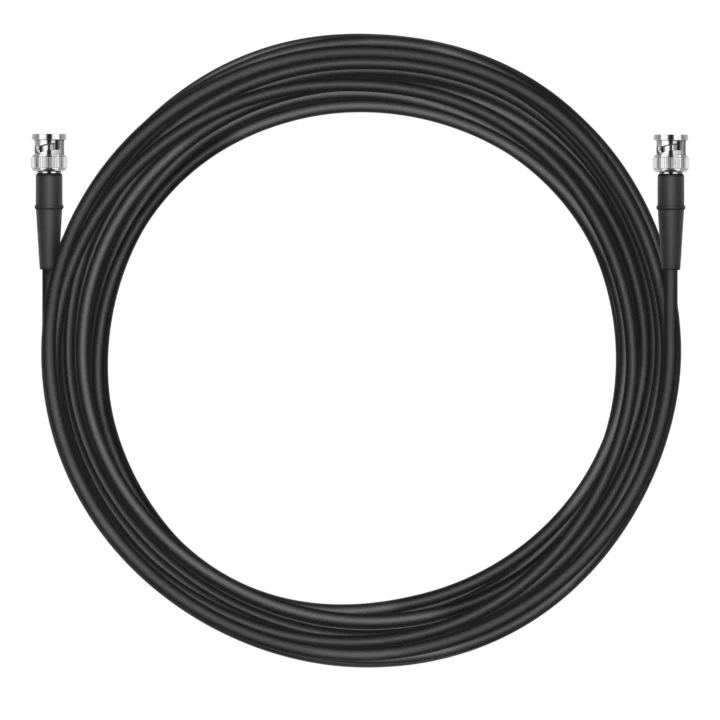 Sennheiser GZL RG 8x low damping coaxial cable with BNC connectors, 20 meter length