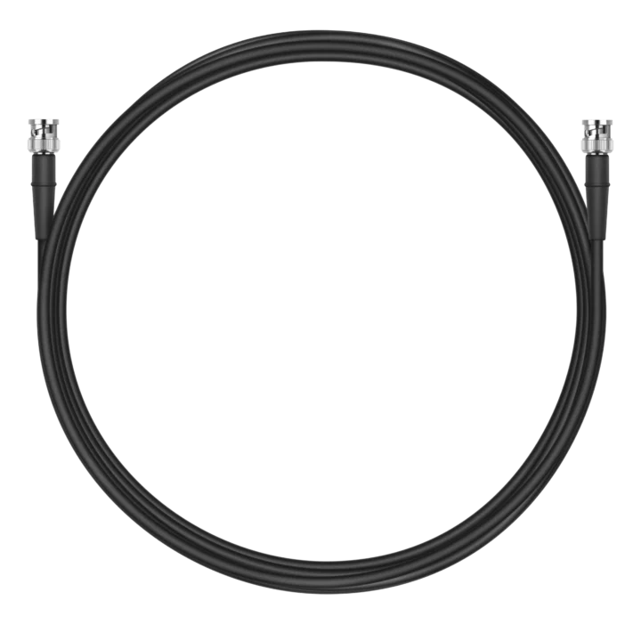 Sennheiser GZL RG 8x low damping coaxial cable with BNC connectors, 5 meter length