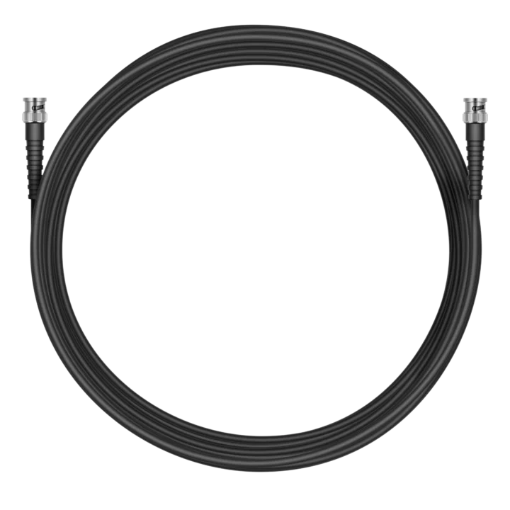 Sennheiser GZL RG 58 coaxial cable with BNC connectors, 10 meter length professional audio
