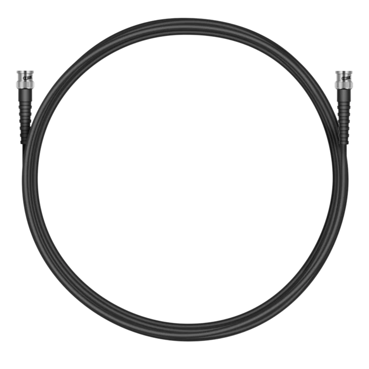 Sennheiser GZL RG 58 coaxial cable with BNC connectors, 5 meter length professional audio