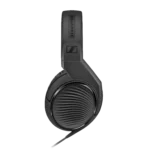 Sennheiser HD 200 PRO professional closed-back studio headphones shown from side profile angle