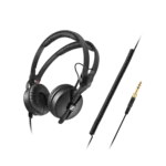 Sennheiser HD 25 PLUS professional DJ headphones showcasing key features and design elements