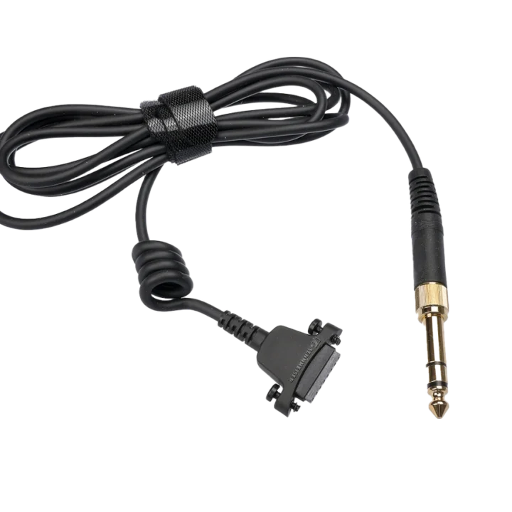 Sennheiser HD 26/300 PRO straight replacement cable with professional connectors