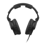 Sennheiser HD 280 PRO closed-back professional headphones showing ear cup controls and adjustment mechanisms