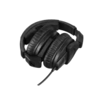 Sennheiser HD 280 PRO closed-back professional headphones shown from side angle with ear cup detail