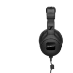 Sennheiser HD 300 PRO closed-back broadcast headphones showing key features and design elements