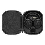 Sennheiser HD 490 PRO Plus open-back headphones showing driver unit and acoustic design detail