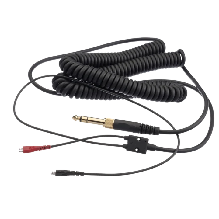 Sennheiser HD 25 coiled replacement cable 3 meters black professional audio