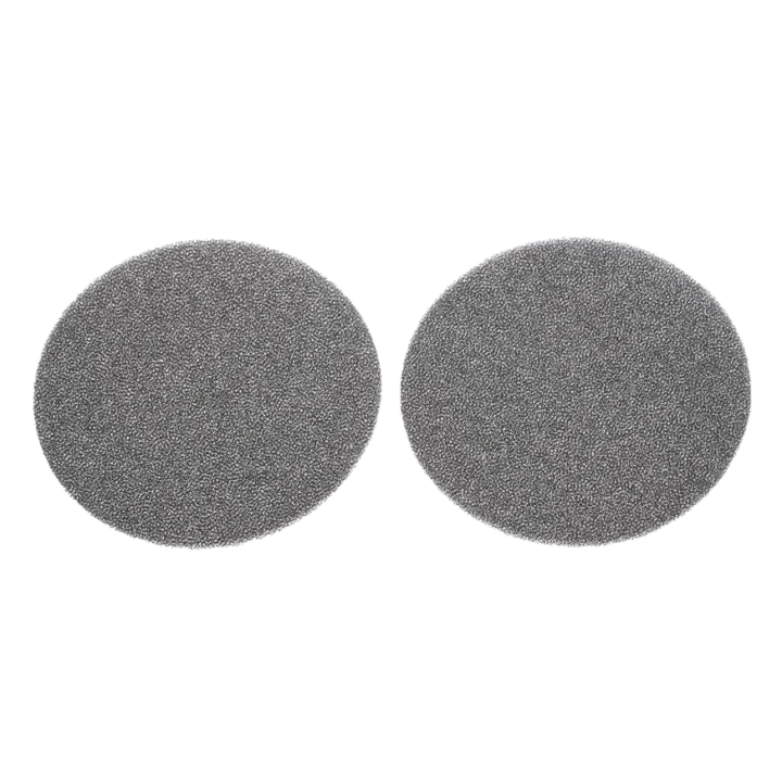 Sennheiser HD 25 foam disk replacement ear pads, professional headphone cushions front view