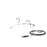 Sennheiser HEADMIC 4 cardioid headset microphone shown from side angle with boom arm extended