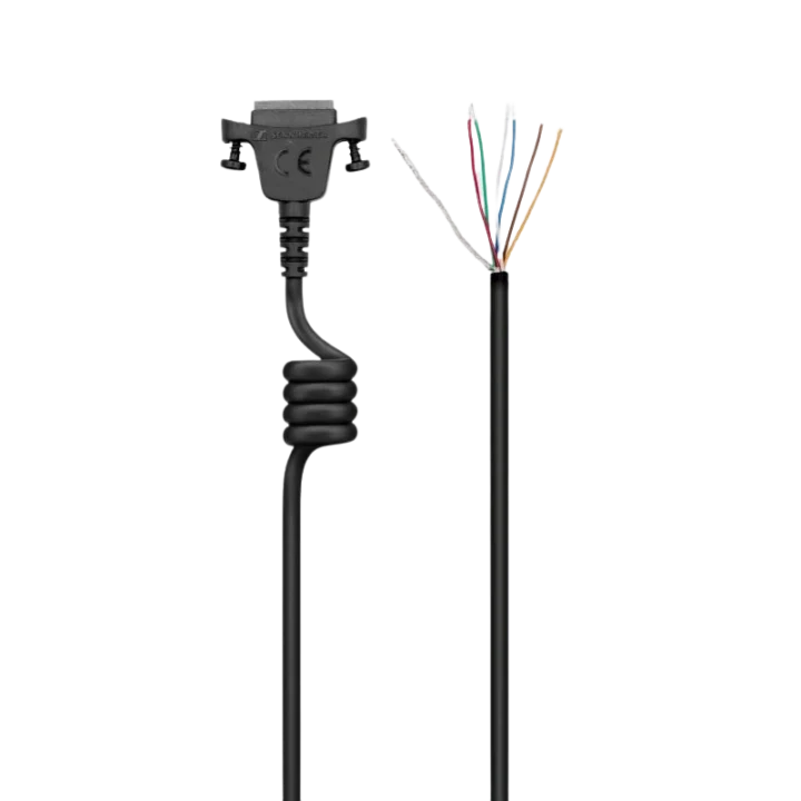 Sennheiser Headset Cable 6 broadcast unterminated cable coiled product view