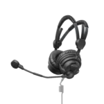 Sennheiser HMD 26 closed on-ear broadcast headset with padded ear cups and adjustable headband