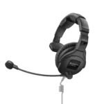 Sennheiser HMD 300 S single-sided broadcast headset with boom microphone and headband adjustment