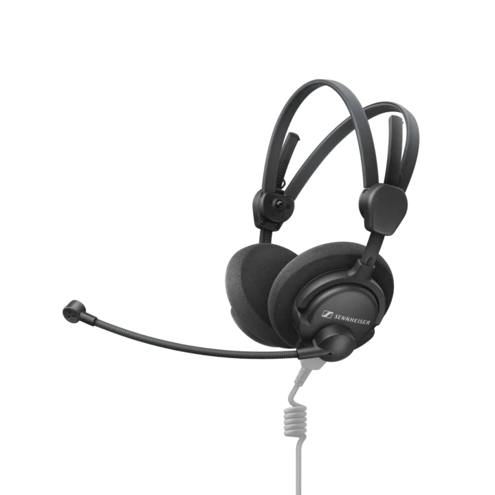 Sennheiser HME 46 professional intercom headset with electret microphone boom arm