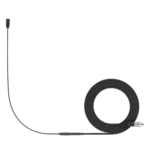 Sennheiser HSP Essential omnidirectional headset microphone with black finish and 3-pin connector
