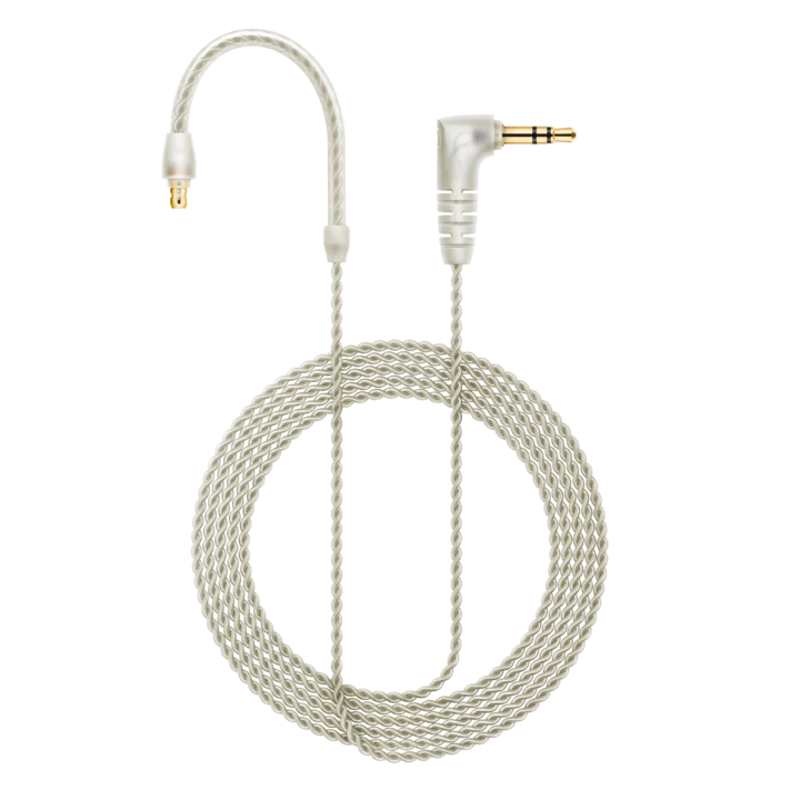Sennheiser IE PRO mono replacement cable with professional connectors and coiled design