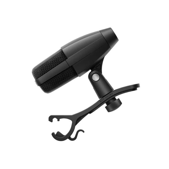 Sennheiser MD 421 KOMPAKT dynamic microphone with included drum clamp mounting hardware