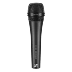 Sennheiser MD 435 cardioid dynamic vocal microphone with black finish and mesh grille