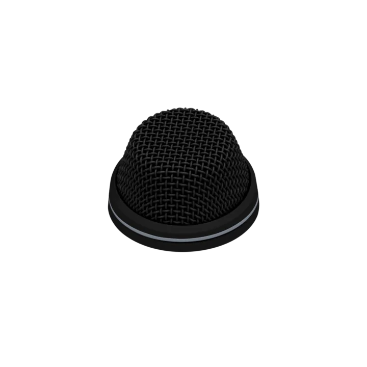 Sennheiser MEB 104-L cardioid boundary microphone with LED indicator, black finish, front view