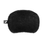 Sennheiser MKE 200 directional camera microphone showing capsule and mounting hardware detail