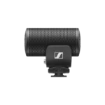 Sennheiser MKE 200 directional camera microphone with windscreen and shock mount assembly