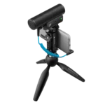 Sennheiser MKE 400 Mobile Kit compact camera microphone with accessories and windscreen
