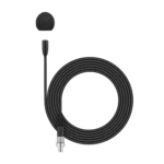 Sennheiser MKE Essential omnidirectional lavalier microphone with black finish and 3-pin connector
