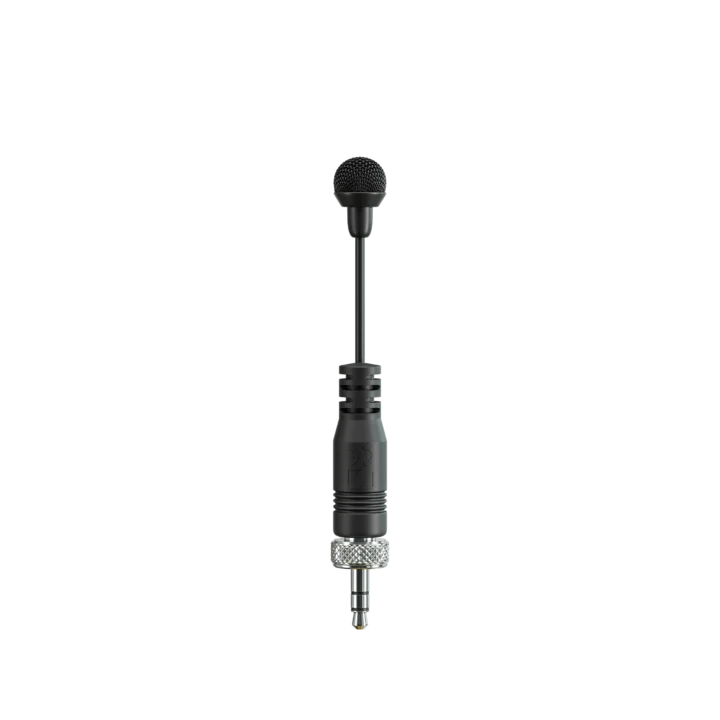 Sennheiser MKE MINI omnidirectional lavalier microphone with windscreen and mounting clip