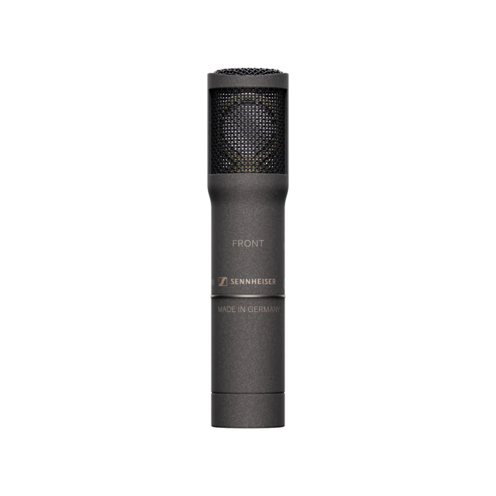 Sennheiser MKH 8030 figure-8 RF condenser microphone with capsule and shock mount assembly