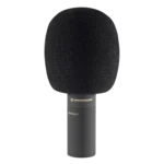 Sennheiser MKH 8090 wide-cardioid RF condenser microphone shown from side profile angle