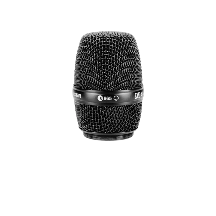 Sennheiser MME 865-1 black supercardioid condenser microphone capsule front view